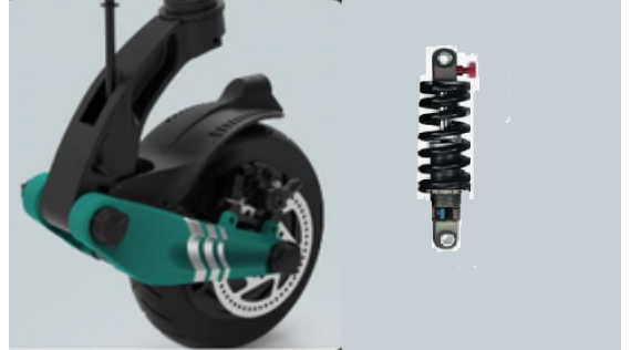 Amortisseurs et suspension trottinette électrique Vsett9