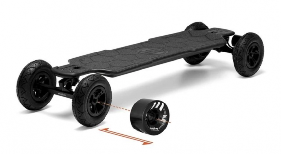 Elektrisches skateboards Evolve GTR CARBON 2 in 1
