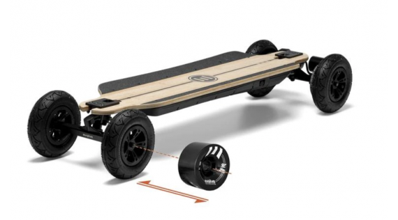 Skateboards électriques Evolve GTR BAMBOU 2 in 1