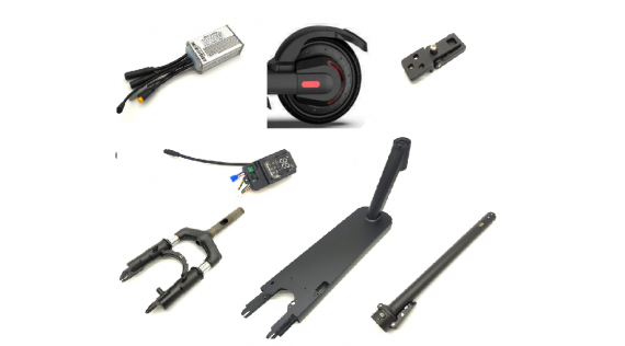 Onderdelen waterdicht elektrische step KUICKWHEEL M16 PRO,  S1-C PRO en S9