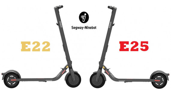 Elektrische steps Ninebot E22 en E25