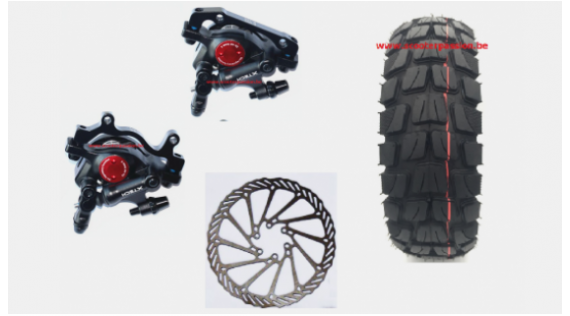 Pièces détachées pour trottinettes électriques Miniwalker Tiger 10 Pro