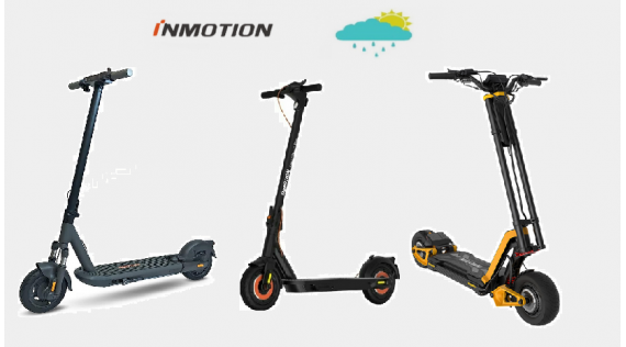 INMOTION - Watedicht elektrische stepsAIR PRO, S1, CLIMBER , RS en onderdelen