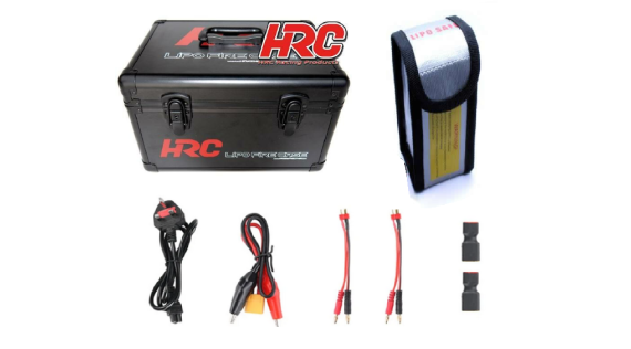 Accessoires, câbles, connectiques et protection ignifuge batterie RC