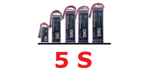 Batteries modélisme RC 5S