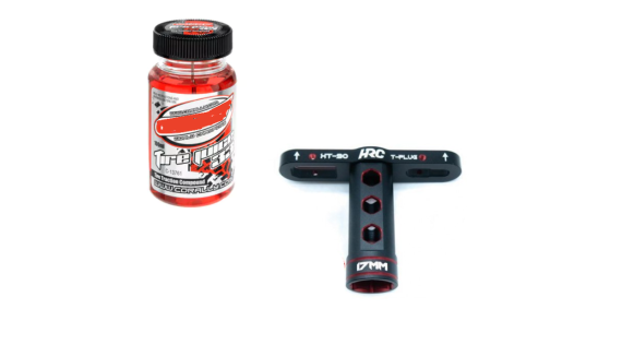 Outils et produits de traitement pneus voitures RC