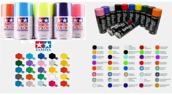 Peintures modélisme RC