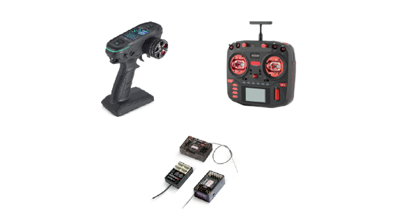 Radio emetteur et récepteur modélisme RC