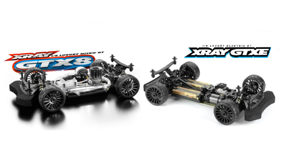 Voitures électriques Xray GTXE électrique et nitro GTX8  et pièces détachées 