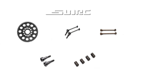 Pièces de transmission voiture RC 1/10 SNRC R3