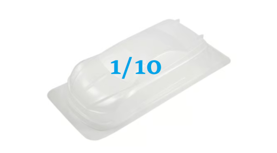 Carrosseries voiture RC 1/10 Touring