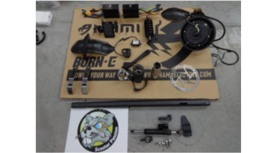 Onderdelen elektrische step Nami Stellar en Superstellar