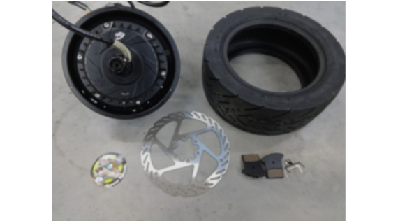 Pneu, jante frein trottinettes électriques Nami Stellar et Superstellar