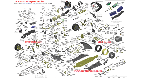 Pièces détachées voitures RC MCD XR5 1/5 