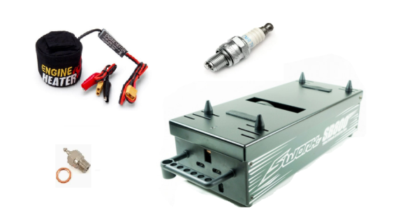 Toebehoren en accessoires thermische motor RC auto's