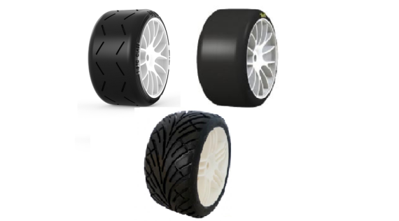 Banden RC auto's 1/5 TC GENIUS MECATECH FG