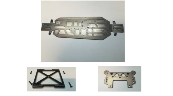 Frame en steunen rc auto 1/5 MCD XR5