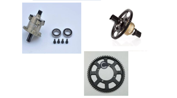 Pièces de transmission voiture RC MCD XR5 1/5