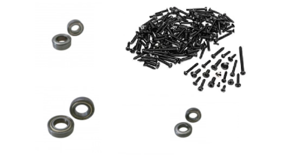 Roulements, visserie et éléments de montage voiture rc 1/5 Genius XR4 