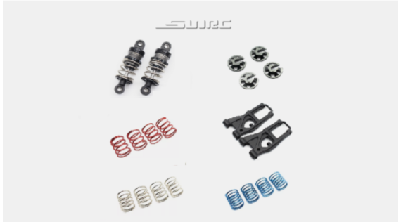 Amortisseurs et suspension voiture SNRC GT 1/8 S86E-PRO