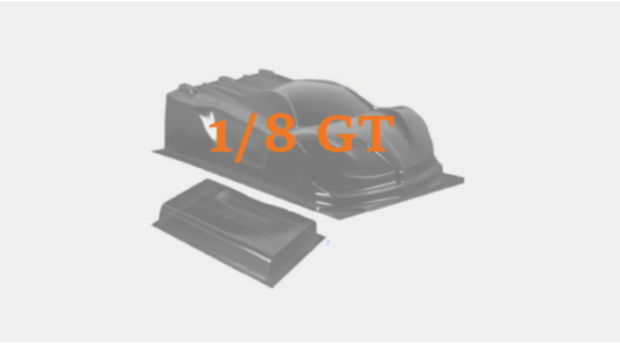 Body RC auto SNRC GT 1/8 S86E-PRO