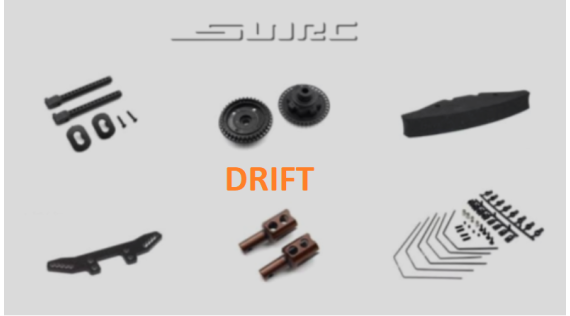 Onderdelen en opties rc auto's Drift SNRC DRR01, DRR02