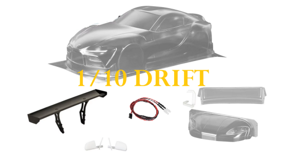 Body en accessoires RC auto's 1/10 DRIFT