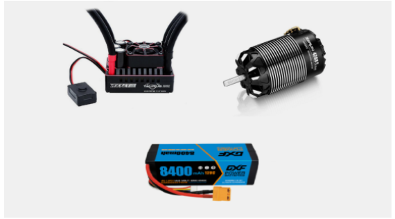 Pièces électroniques : moteurs, variateurs esc, servos, lipo et ventilateurs voiture RC GT 1/8 GENIUS GTC8.23