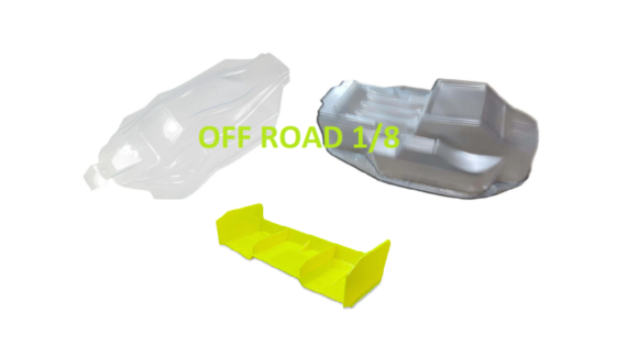 Carrosseries voiture RC 1/8 OFF ROAD