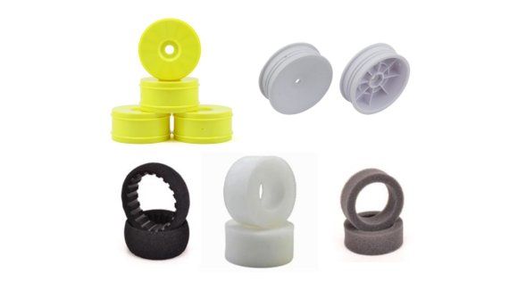 Pneus, jantes et inserts OFF ROAD 1/10 