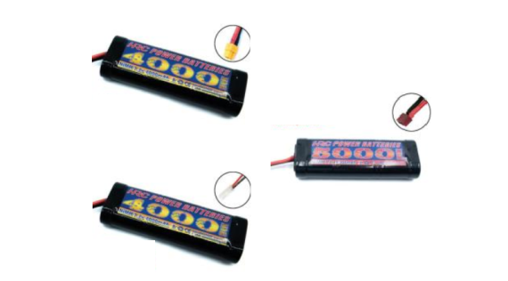 Batteries NiMh et NiCd modélisme rc