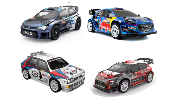 RALLY RC auto's