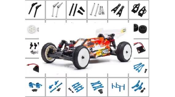 Pièces détachées et options Buggy X-Mid Hobbytech