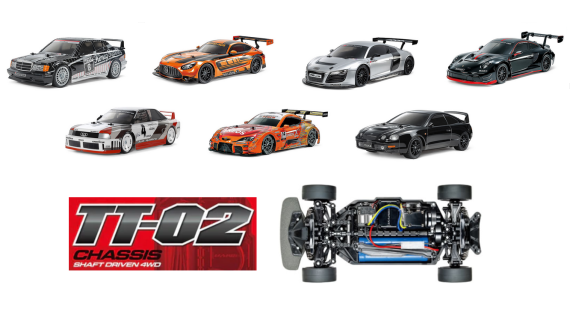 Voitures rc TAMIYA TT-02