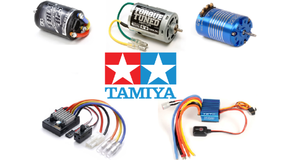 Moteurs électriques et variateurs Tamiya 