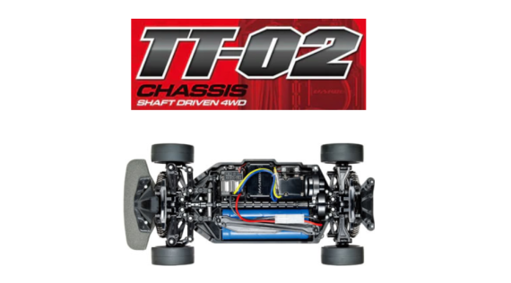 Pièces détachées et options TAMIYA TT-02