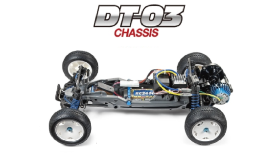 Pièces détachées et options TAMIYA DT-03