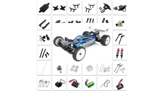 RC10B7 Team Associated - Onderdelen en opties