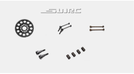 Pièces de transmission voiture rc SNRC R3 C G PRO V2