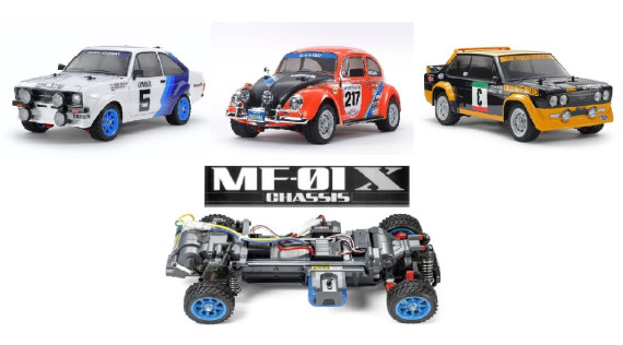 Rc auto's TAMIYA MF01X