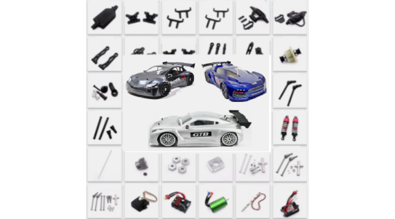 Pièces détachées et options voitures rc Hobao VTE, GTB, VTE2-V2