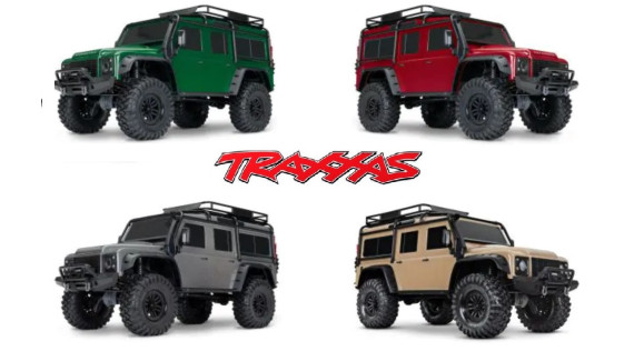 Traxxas TRX-4 LAND ROVER DEFENDER CRAWLER CLIPLESS 