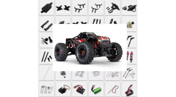 Onderdelen en opties TRAXXAS WIDE MAXX