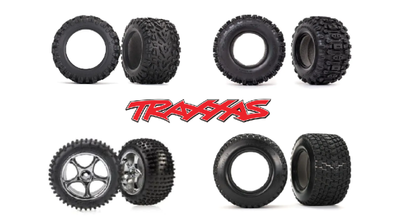 Pneus voitures RC Traxxas