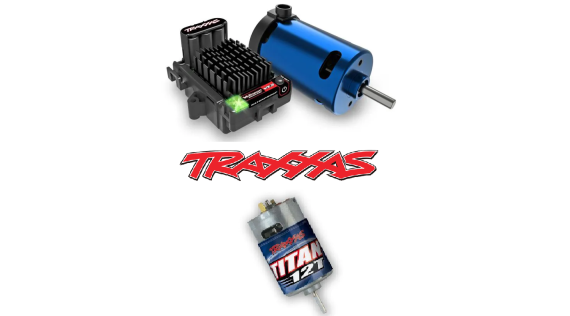 Motoren en variator esc Traxxas