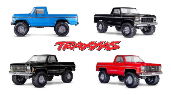 Traxxas TRX-4 FORD F150 & CHEVROLET K10