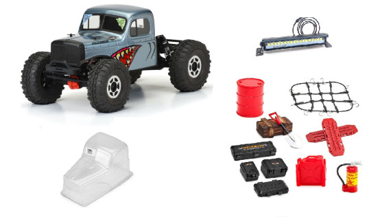 Carrosseries et accessoires Crawlers rc