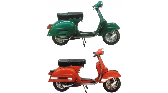 Vespa GTR, TS, Sprint Veloce et Rally 200