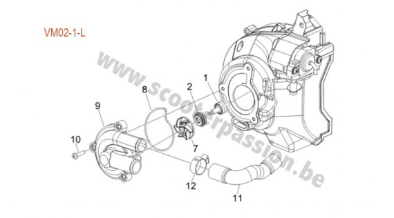 Pompe de refroidissement