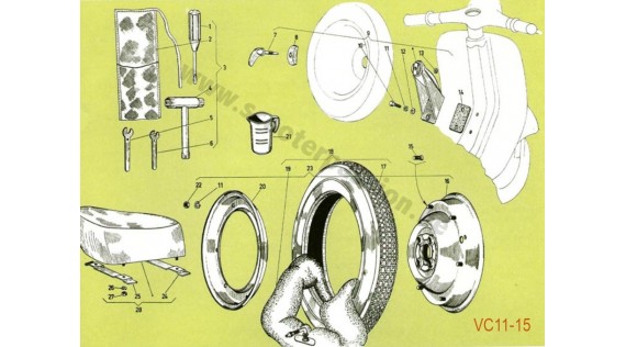 Jantes, pneux et accessoires